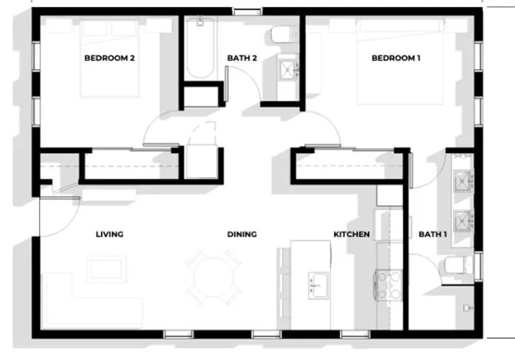 Types Of Floor Plans For ADU In Santa Barbara